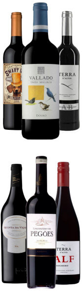 Portugals Vielfalt im Paket - Weine unter 14 Euro